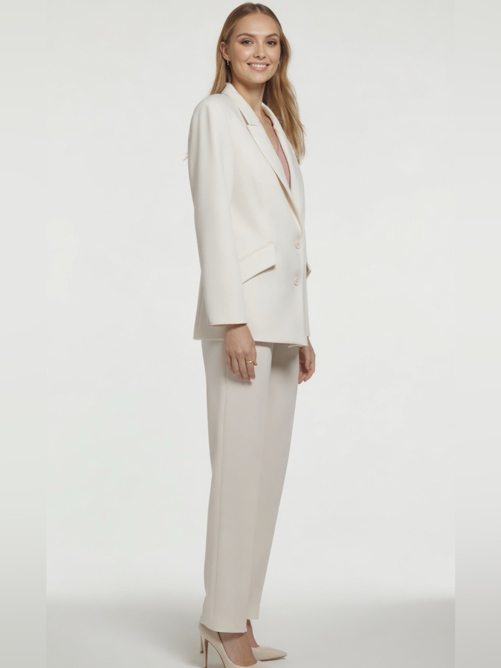 DKNY Peak Lapel Blazer - Picture 4 of 14